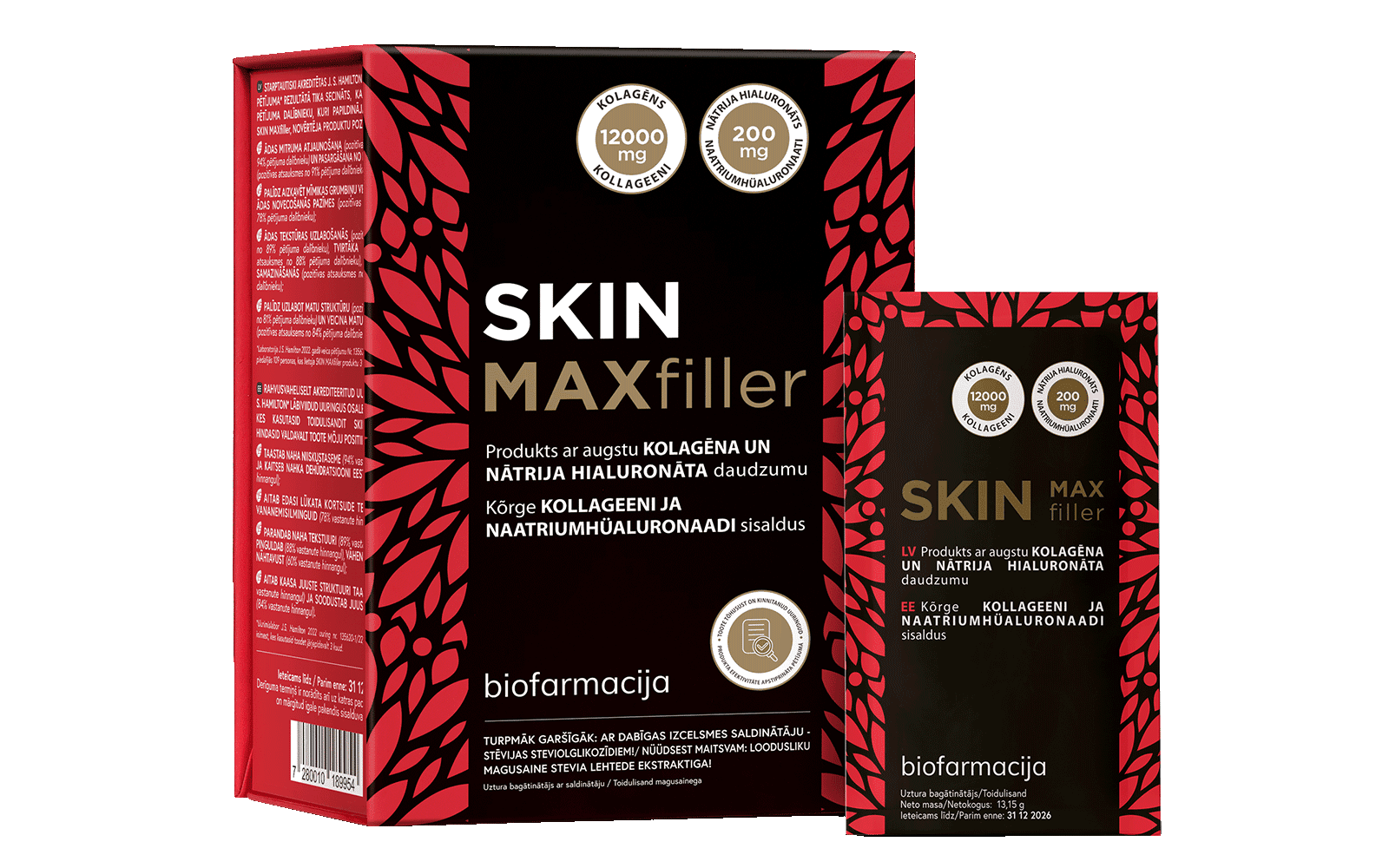 Skin Maxfiller - suure koguse kollageeni ja hüaluroonhappega!