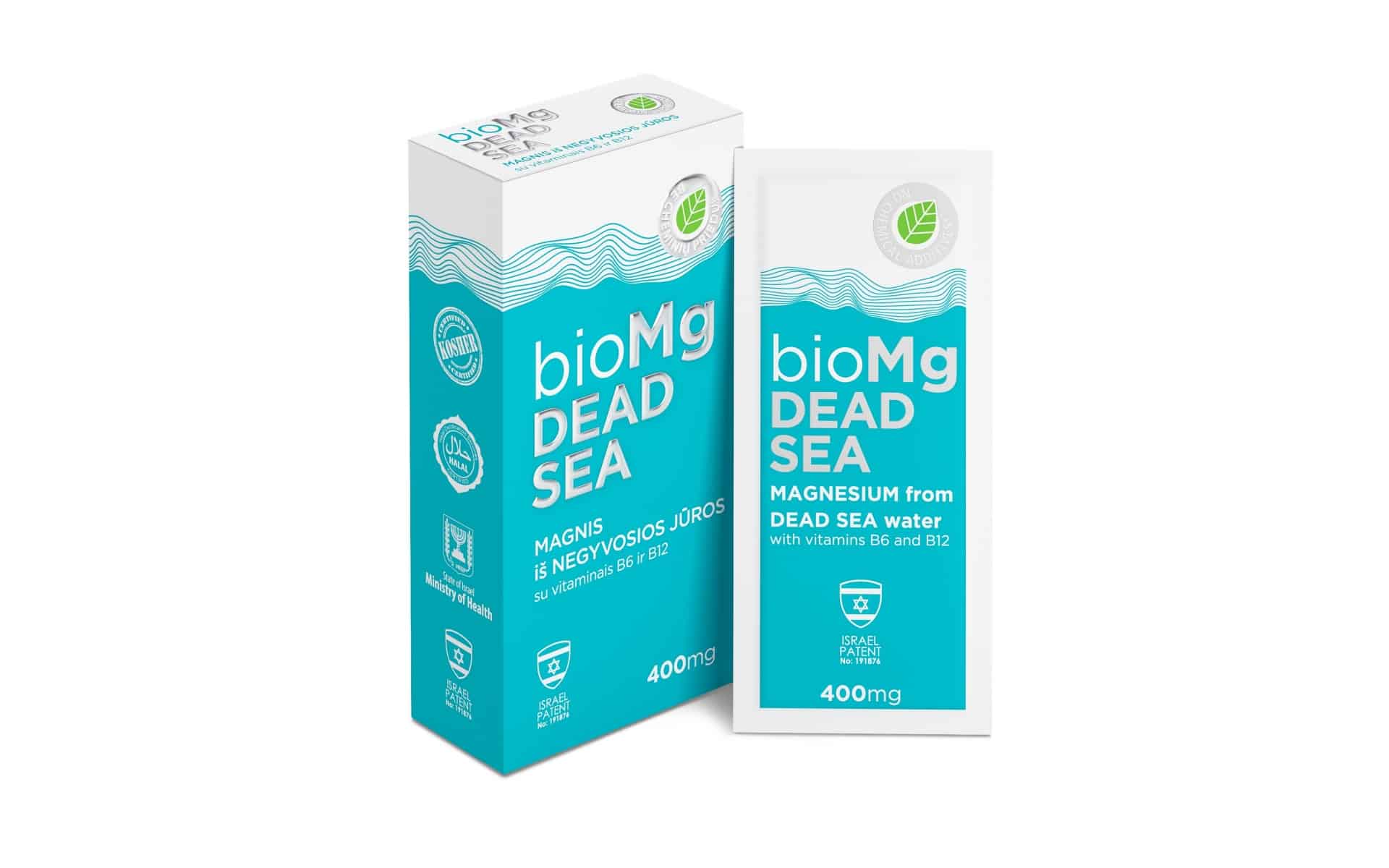bioMg, Dead sea, Biofamacija, Surnumere vee päritolu looduslik magneesium koos vitamiinide B6 ja B12 kiireks väsimuse ja kurnatuse leevenduseks!
